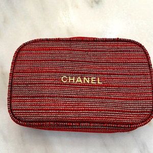 Chanel makeup bag